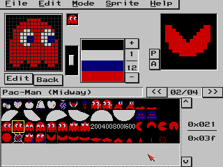 pacman loaded in