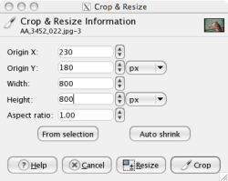 Cropping