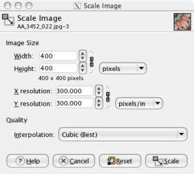 Scale down
