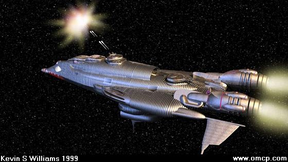 Estanian class diplomatic/recon cruiser Andromeda