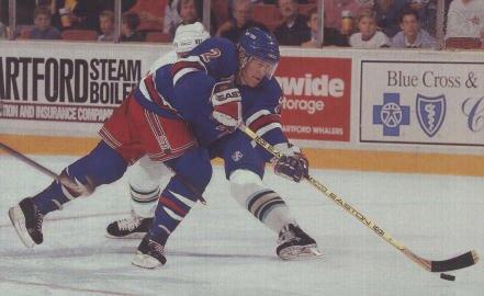 BRIAN LEETCH NEW YORK RANGERS WOOL RETIREMENT NIGHT BANNER #2 - NY